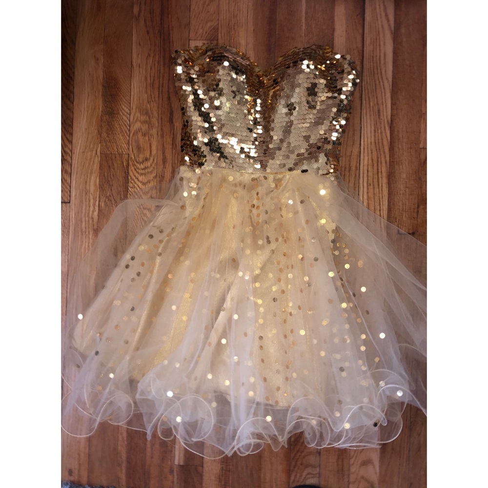 Prom Girl Sequin Dress